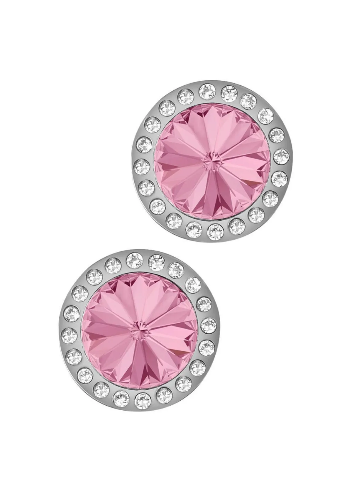 New BADER Ohrstecker mit Swarovski®-Kristallen in Pink