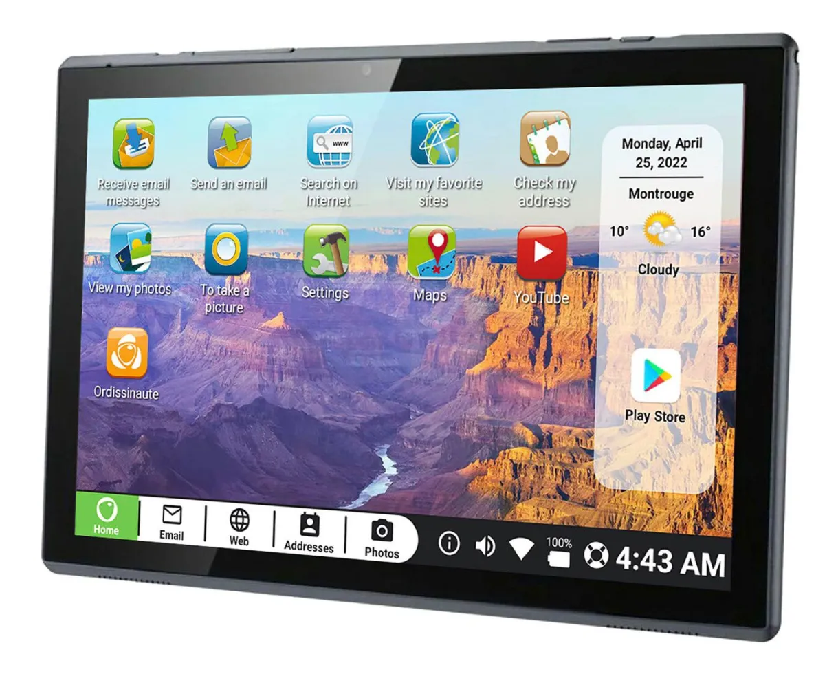 Discount BADER „Ordissimo“ Pix-Star Touch Tablet GRAU