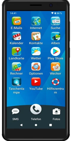 Clearance BADER Ordissimo Smartphone LeNuméro2 mini SCHWARZ