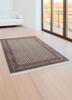 Hot BADER Orient- Brücken und -Teppiche CREME-BRAUN
