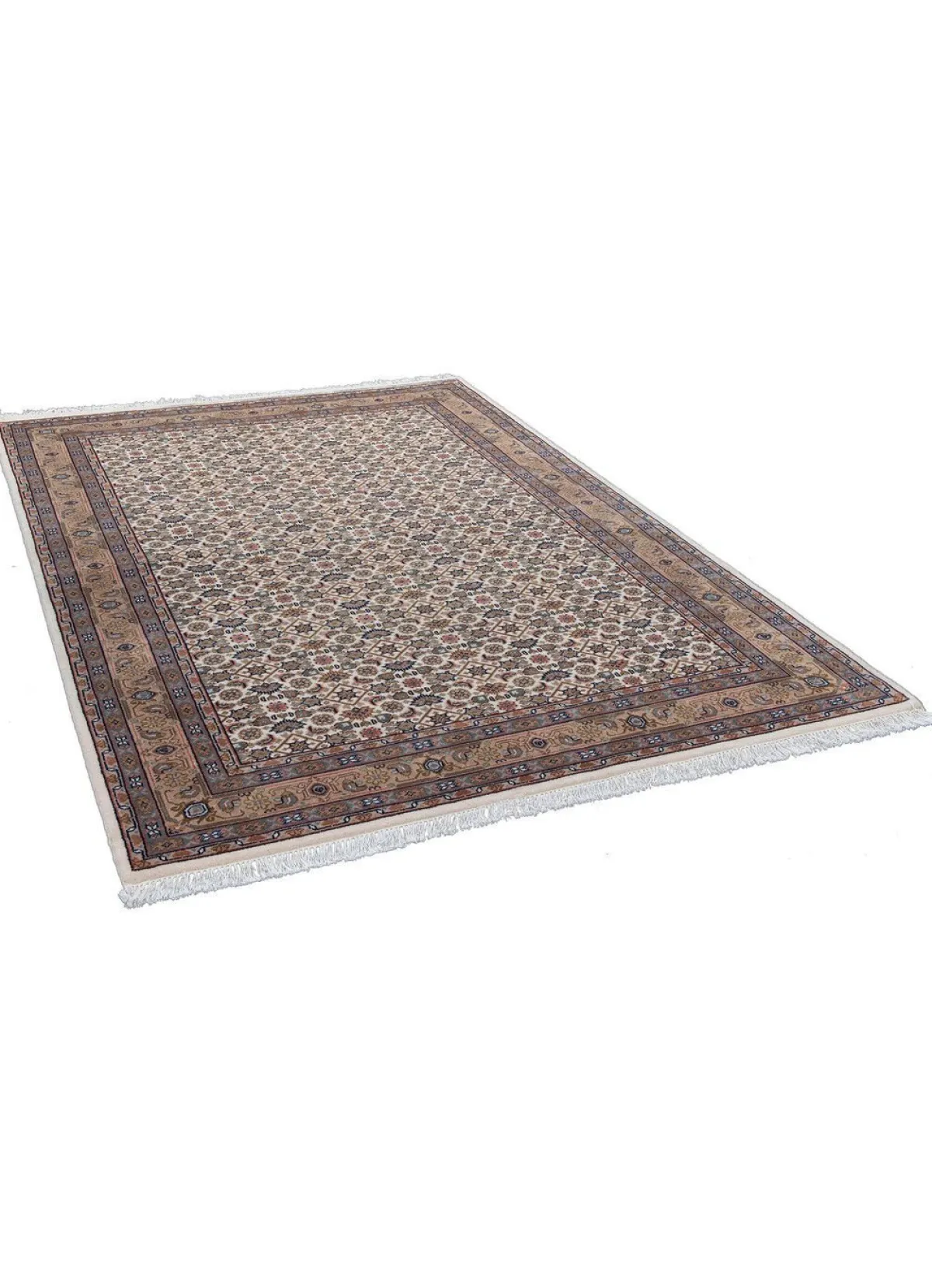Hot BADER Orient- Brücken und -Teppiche CREME-BRAUN