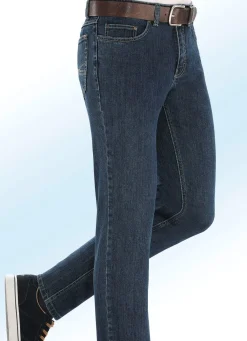 BADER "Paddock's"-Jeans in 4 Farben MITTELBLAU