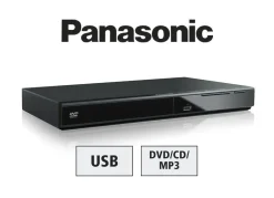 New PANASONIC DVD-Spieler DVD-S500EG-K SCHWARZ