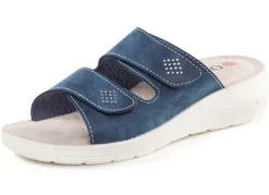 Sale BADER Pantolette mit Glitzersteinchen JEANS