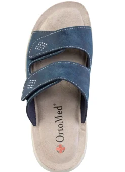 Sale BADER Pantolette mit Glitzersteinchen JEANS