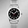 Online PARA -Quartz-Damenuhr mit Edelstahlzugband