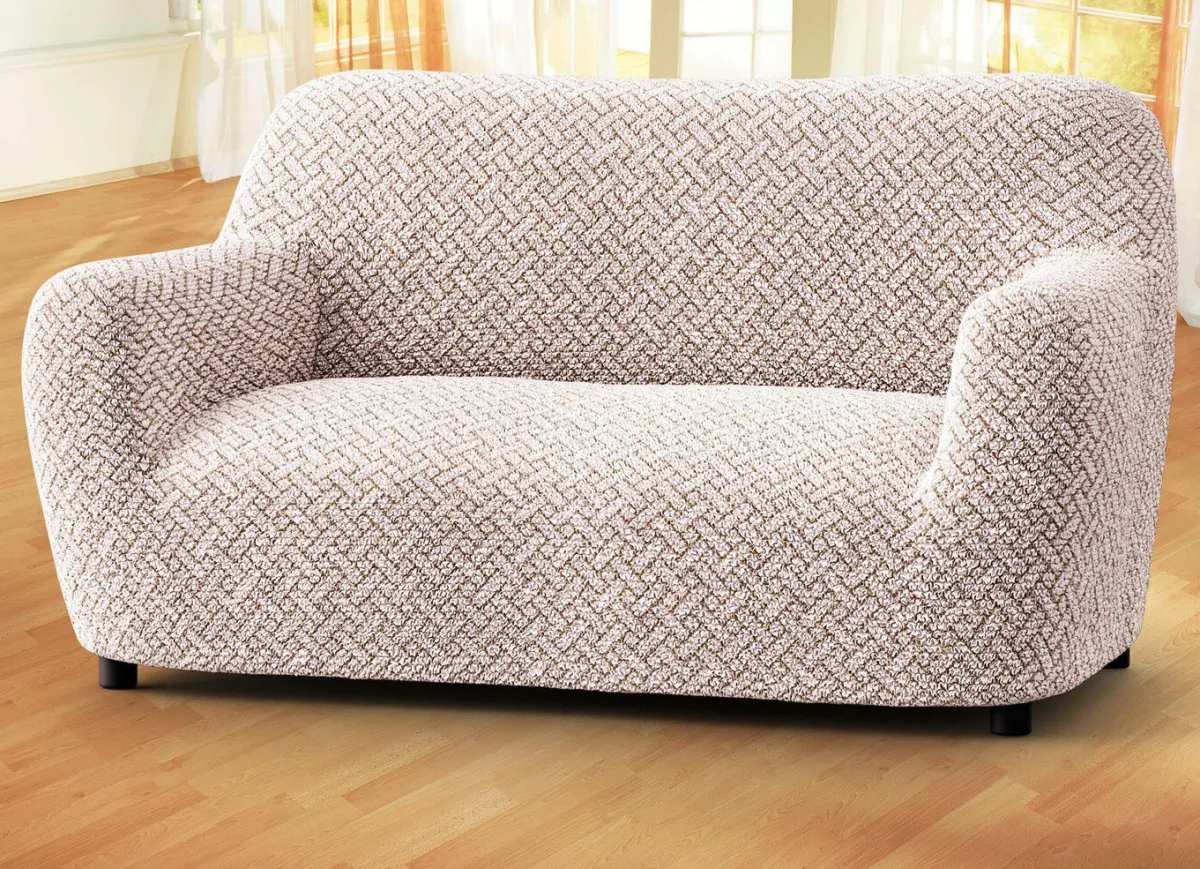 Discount BADER Passgenaue Stretchbezüge in Mikrofaser-Qualität BEIGE