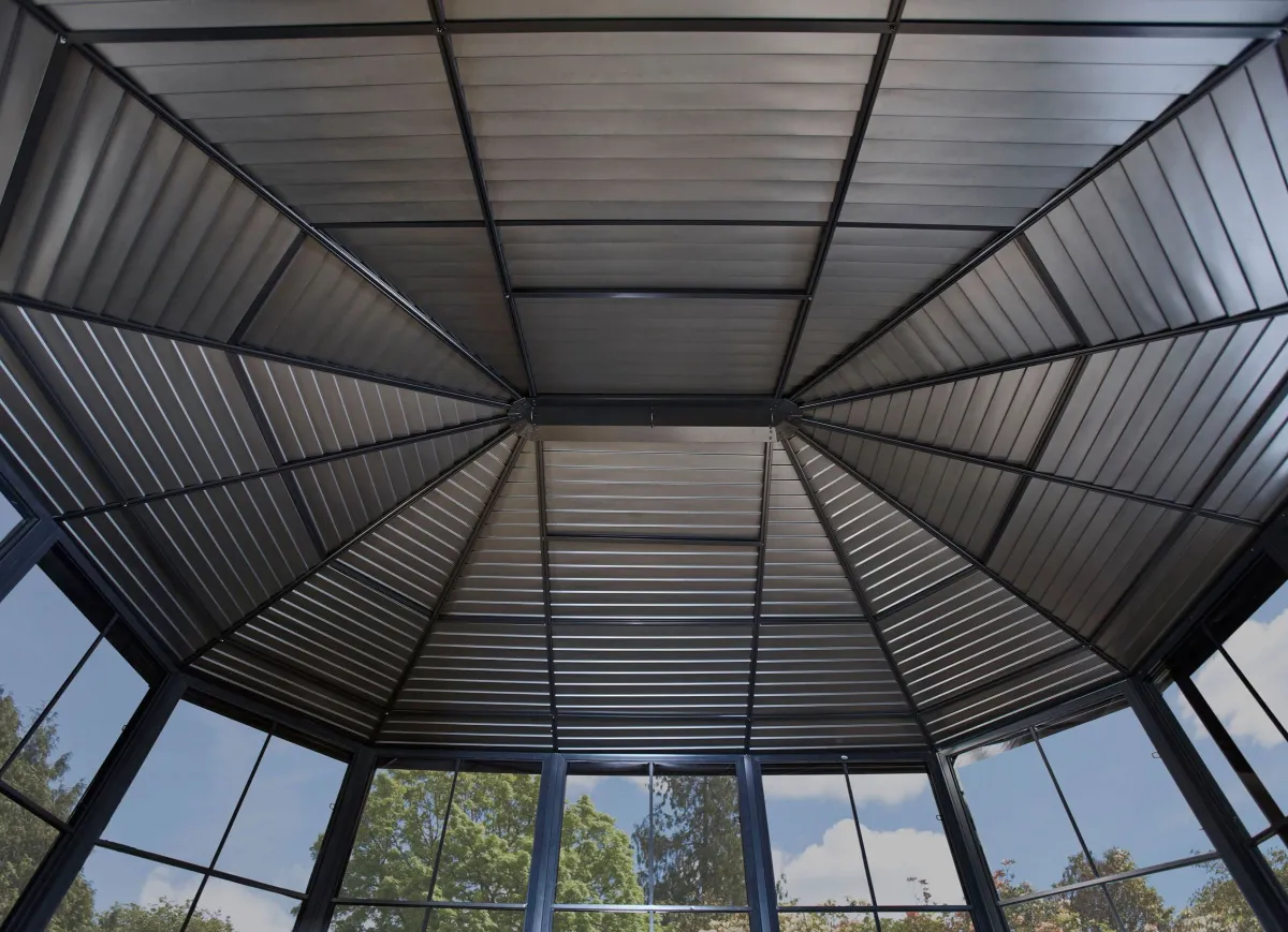 New BADER Pavillon „Charleston“ anthrazit
