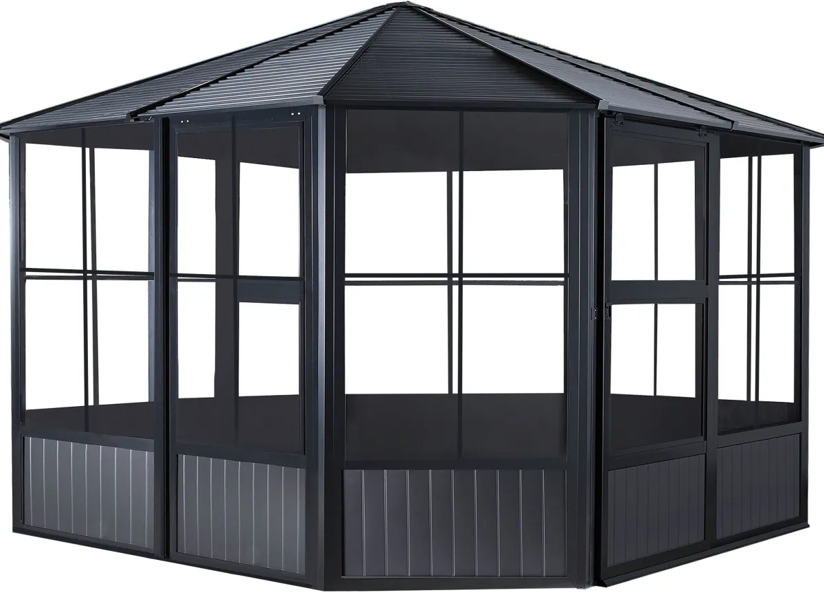 New BADER Pavillon „Charleston“ anthrazit