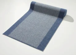 Discount BADER Perfekte Läufer nach Ihrem Wunschmaß BLAU