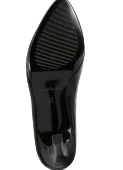 BADER Peter Kaiser, elegante Damen-Pumps, aus Leder SCHWARZ
