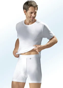 Discount BIO BY PFEILRING Pfeilring Dreierpack Schlupfjacken aus Feinripp, weiß WEISS