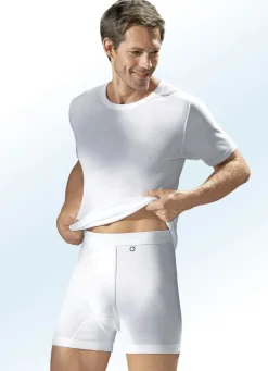 Clearance BIO BY PFEILRING Pfeilring Dreierpack Unterhosen aus Feinripp, weiß WEISS
