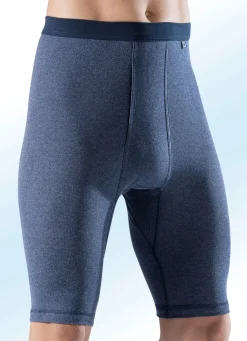 Sale BIO BY PFEILRING Pfeilring Zweierpack Unterhosen, knielang 2X DUNKELBLAU MELIERT