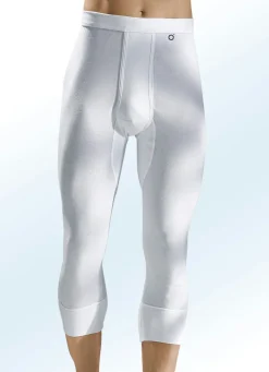 BIO BY PFEILRING Pfeilring Zweierpack Unterhosen, 3/4-lang, aus Feinripp, weiß WEISS