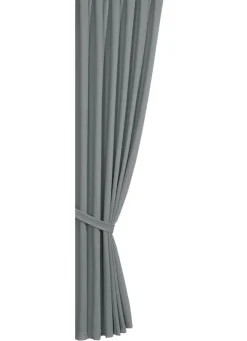 Sale BADER Pflegeleichte Energiespar-Verdunkelungs-Schals SILBER