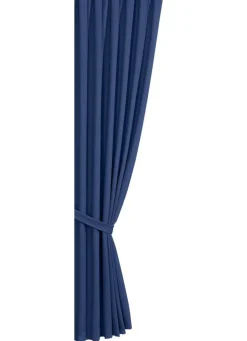 Clearance BADER Pflegeleichte Energiespar-Verdunkelungs-Schals BLAU