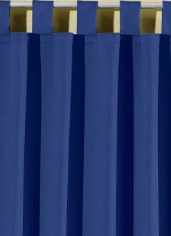 Clearance BADER Pflegeleichte Energiespar-Verdunkelungs-Schals BLAU