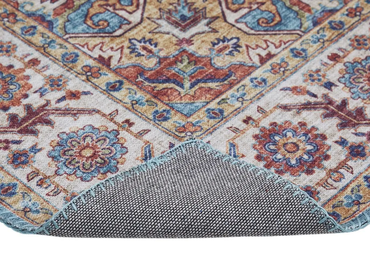 Clearance BADER Pflegeleichte, gewebte Brücken und Teppiche BLAU