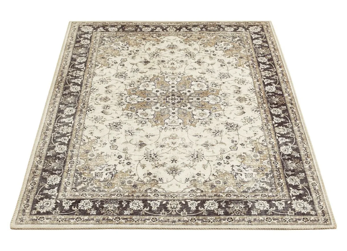 Discount BADER Pflegeleichte, gewebte Brücken und Teppiche BEIGE