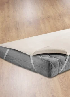 Outlet DORMISETTE Pflegeleichte und strapazierfähige Molton-Matratzen-Auflage NATUR