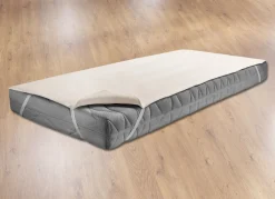 Outlet DORMISETTE Pflegeleichte und strapazierfähige Molton-Matratzen-Auflage NATUR