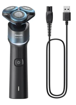 Discount PHILIPS Shaver Series 5000X X5006/00 Akku-Rasierer SCHWARZMETALLIC-HELLBLAU