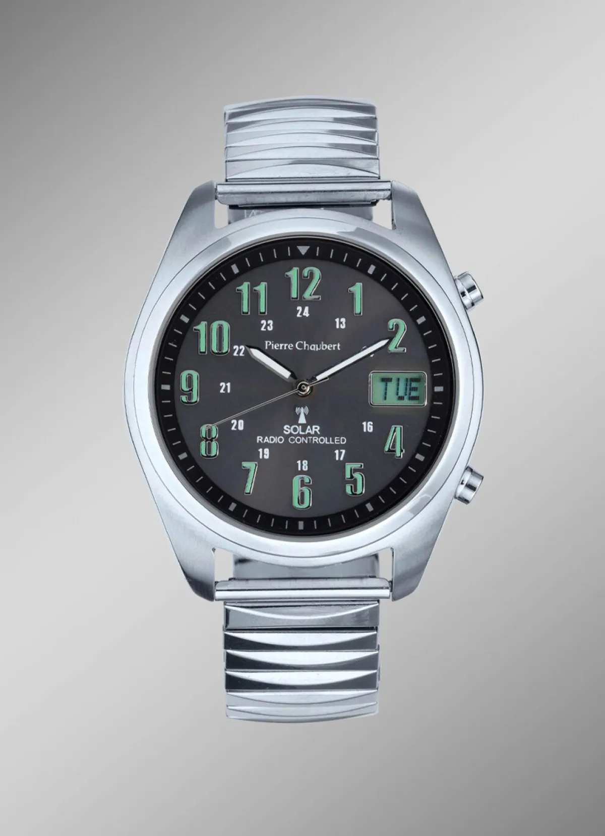 Outlet PIERRE CHAUBERT - Funk-Solar-Herrenuhr