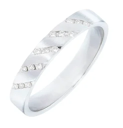 New BADER Platin Damenring mit Brillanten