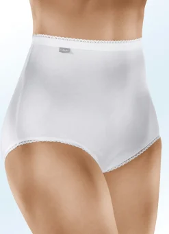 Outlet PLAYTEX Dreierpack Slips in extra hoher Form WEISS