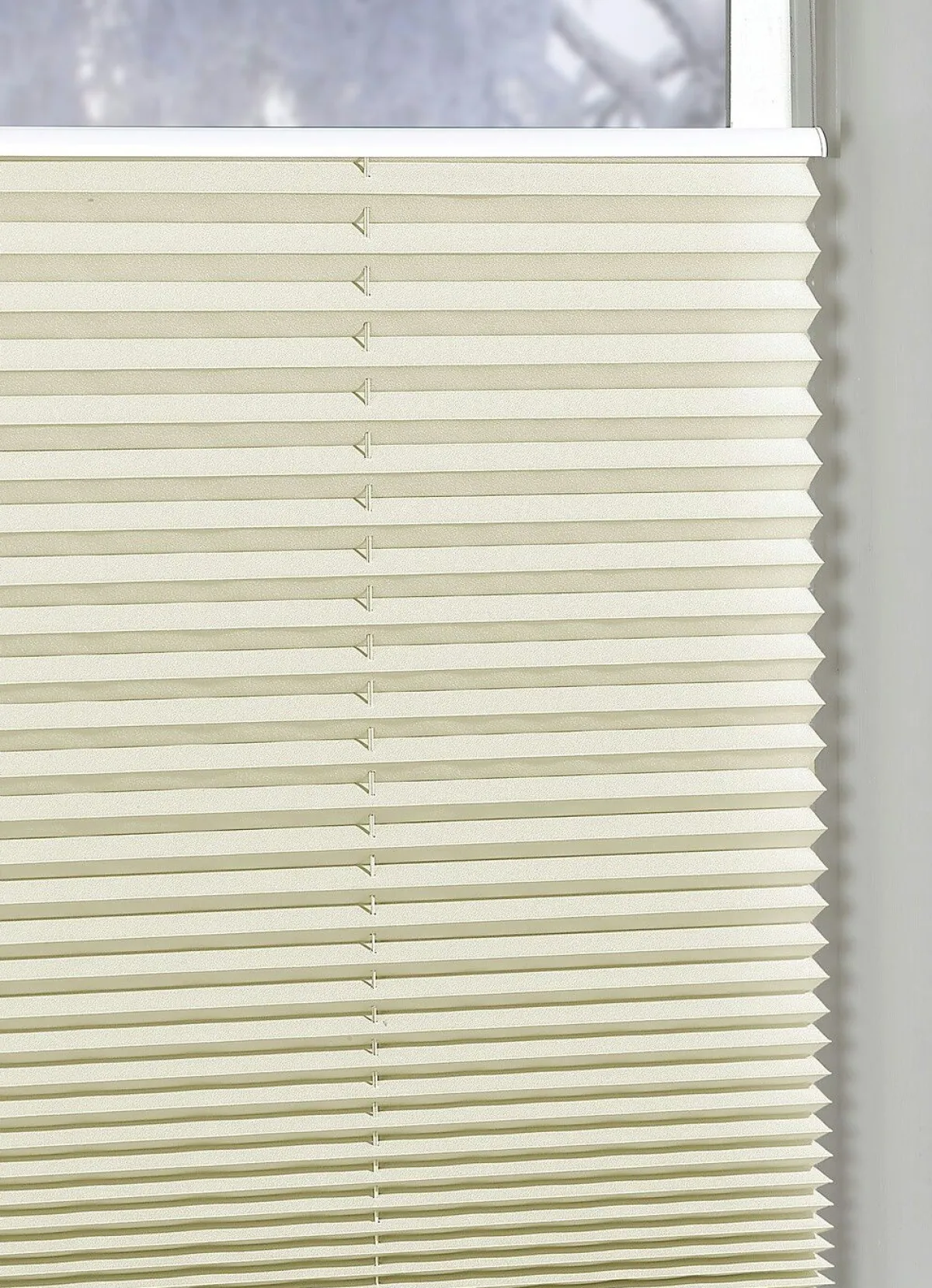 Sale BADER Plissee-Rollos für Montage am Fensterrahmen ohne Bohren BEIGE