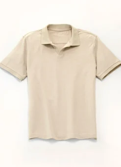BADER Poloshirt in 3 Farben BEIGE