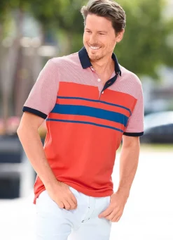 Online BADER Poloshirt in 2 Farben TERRA-WEISS