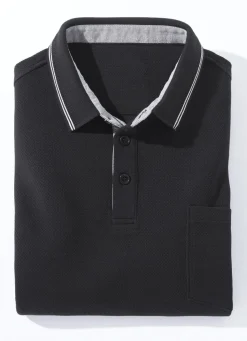 Hot BADER Poloshirt in 4 Farben SCHWARZ