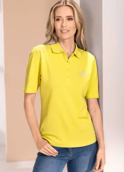 Sale BADER Poloshirt, 1/2-lange Ärmel GELB