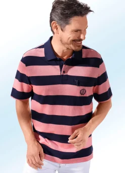 New BADER Poloshirt in 2 Farben KORALLE-MARINE