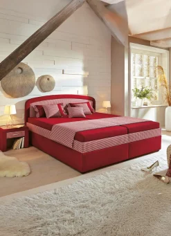 Discount BADER Polsterbett mit geräumigem Bettkasten BORDEAUX
