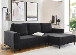 Sale BADER Polsterecke mit Bettfunktion und Bettkasten ANTHRAZIT