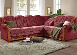 New BADER Polsterecke mit Bettfunktion und Bettkasten BORDEAUX