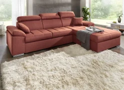 New BADER Polsterecke mit Bettfunktion TERRA