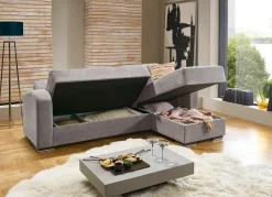Discount BADER Polsterecke mit Funktion GRAU