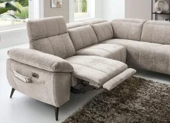 New BADER Polsterecke mit Funktion beige