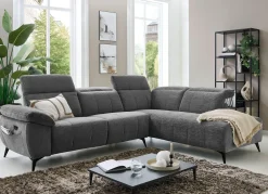 Sale BADER Polsterecke mit Funktion anthrazit