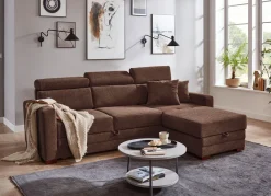 Best BADER Polsterecke mit Funktion braun
