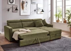 Clearance BADER Polsterecke mit Funktion grün