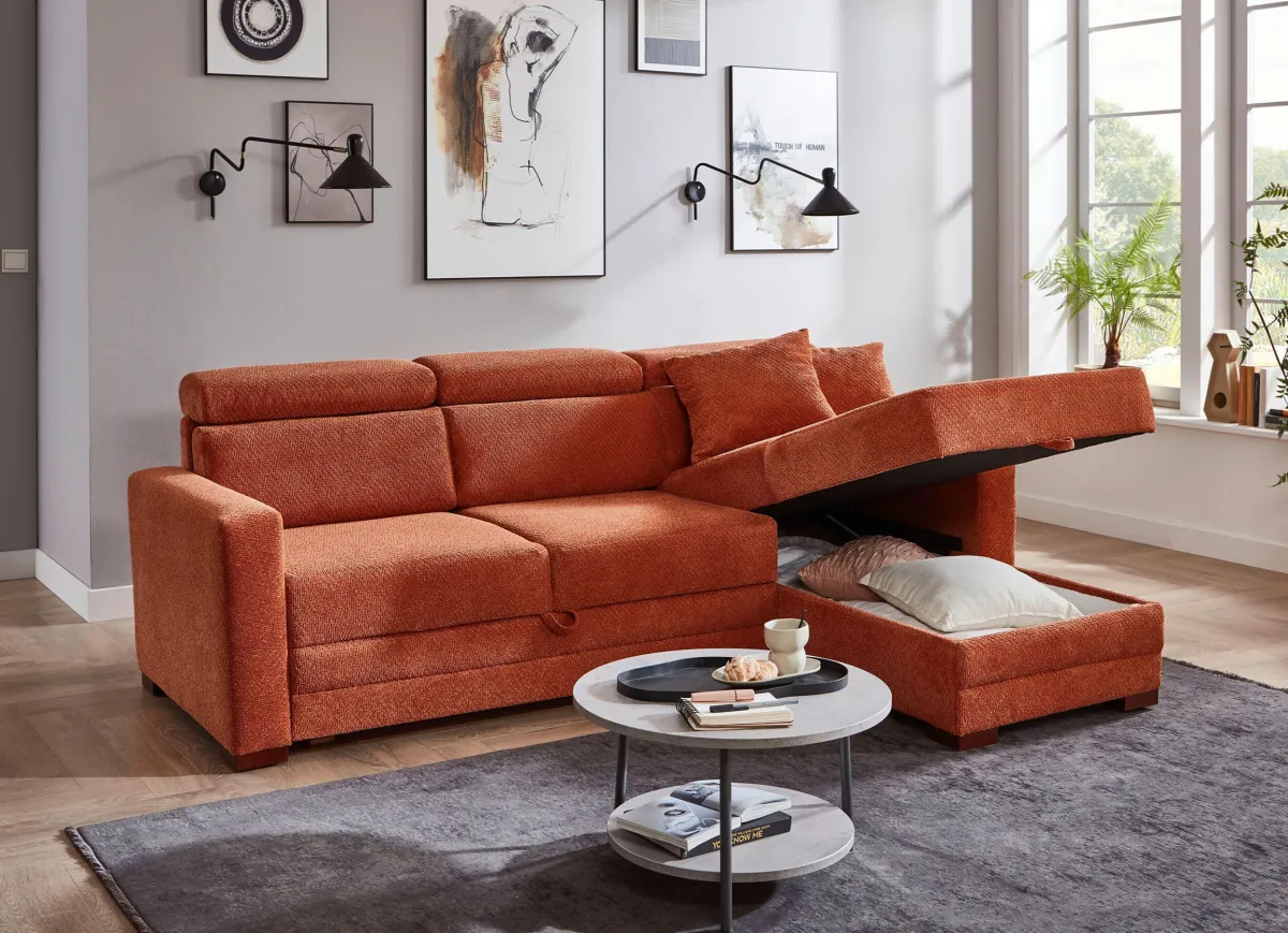 Sale BADER Polsterecke mit Funktion terra