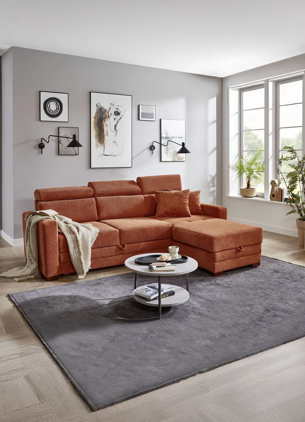 Sale BADER Polsterecke mit Funktion terra