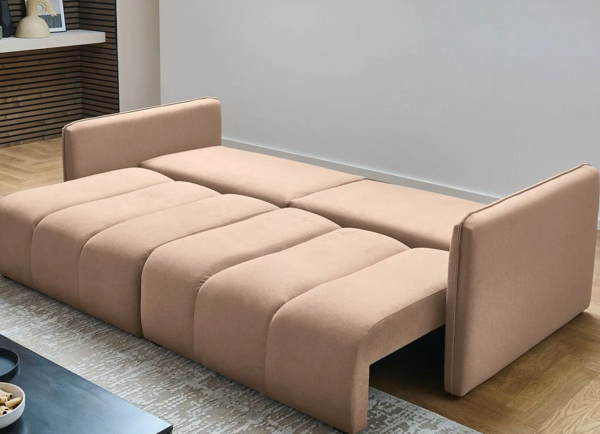 Online BADER Polstermöbel mit dekorativer Steppung BEIGE
