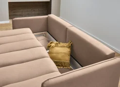Online BADER Polstermöbel mit dekorativer Steppung BEIGE