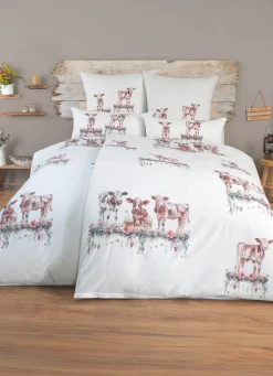 Clearance BADER Polycotton-Bettwäsche-Garnitur mit Reißverschluss MULTICOLOR